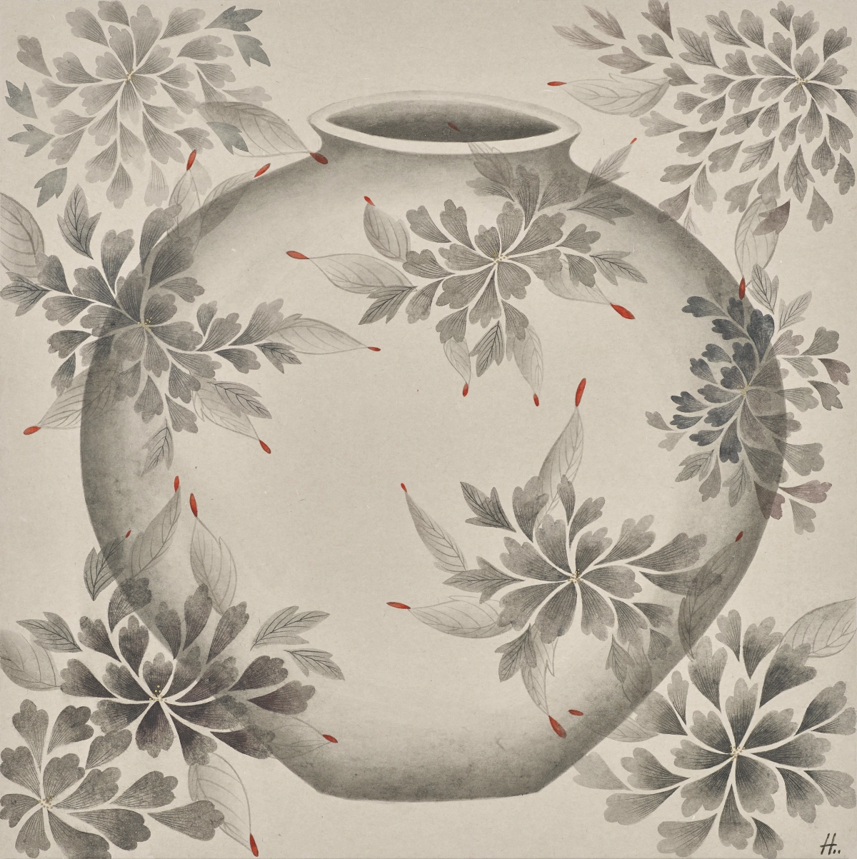 달항아리 심원深園