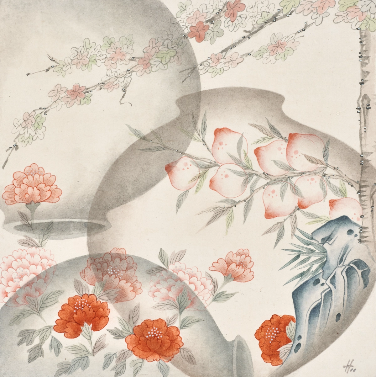 달항아리 심원深園