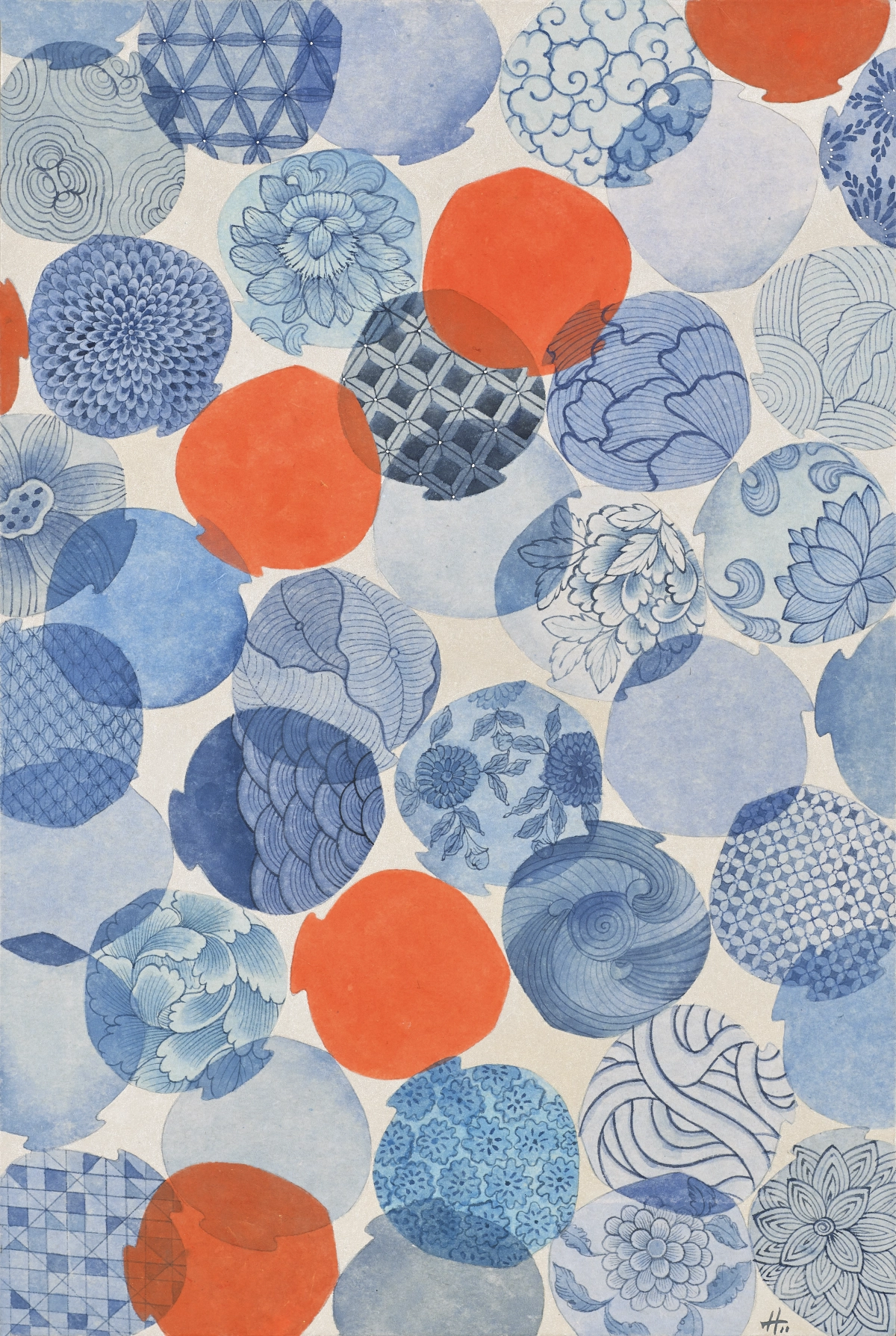 달항아리_Movement (Orange)