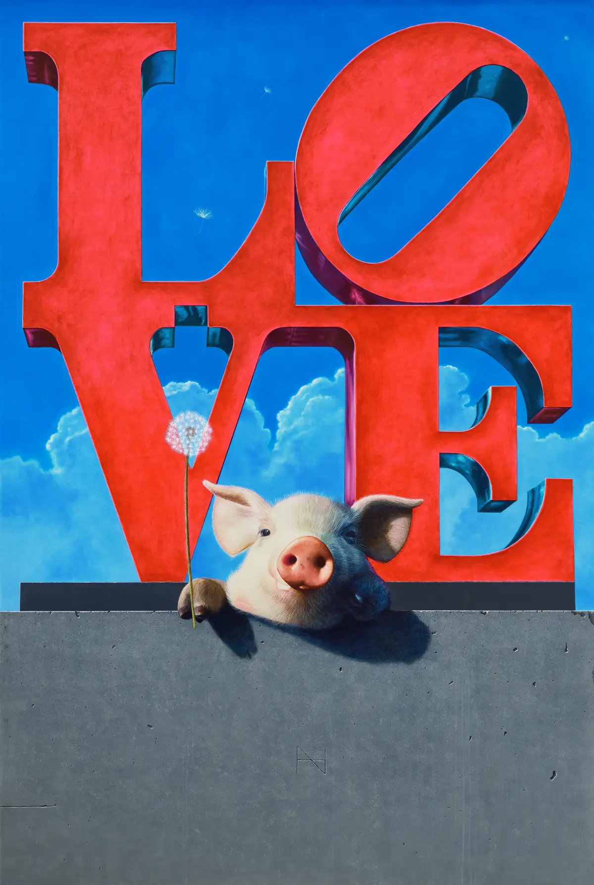 Olivia over the Wall-LOVE