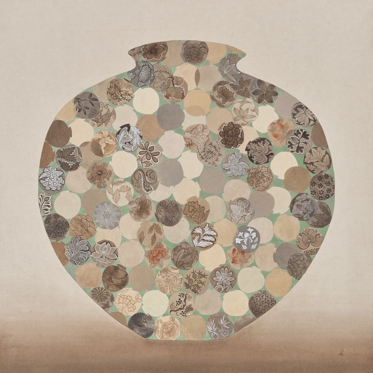 달항아리_대지의 에너지 土