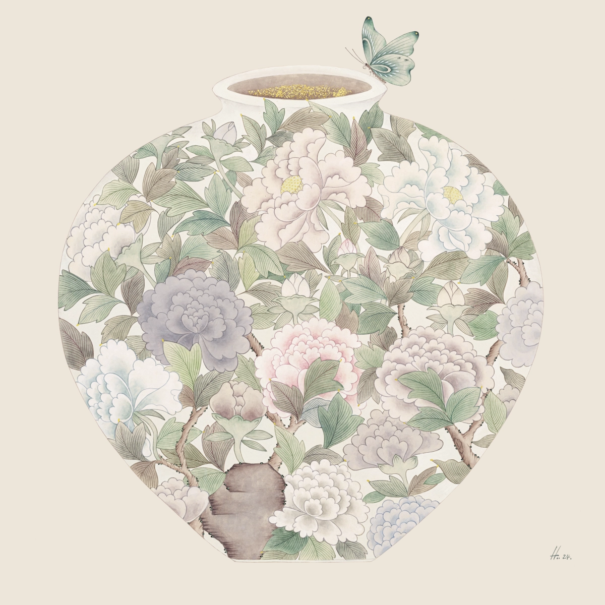 달항아리_유원 幽園