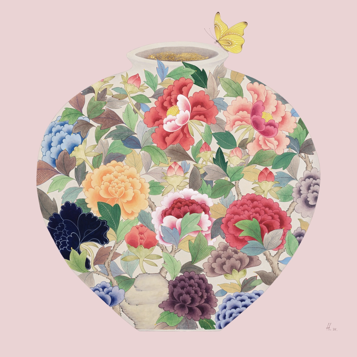 달항아리 화원 華園