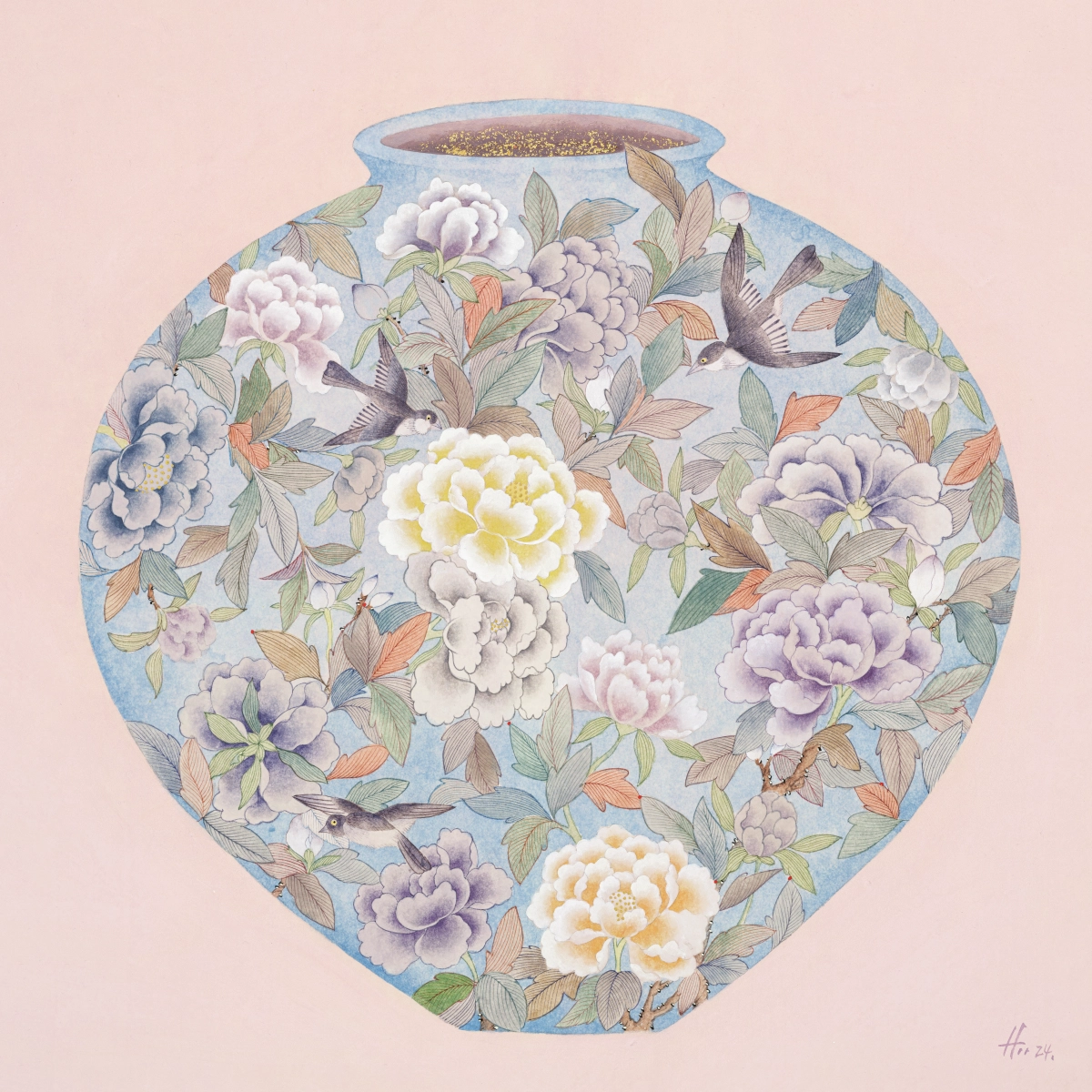 달항아리_평안한 밤