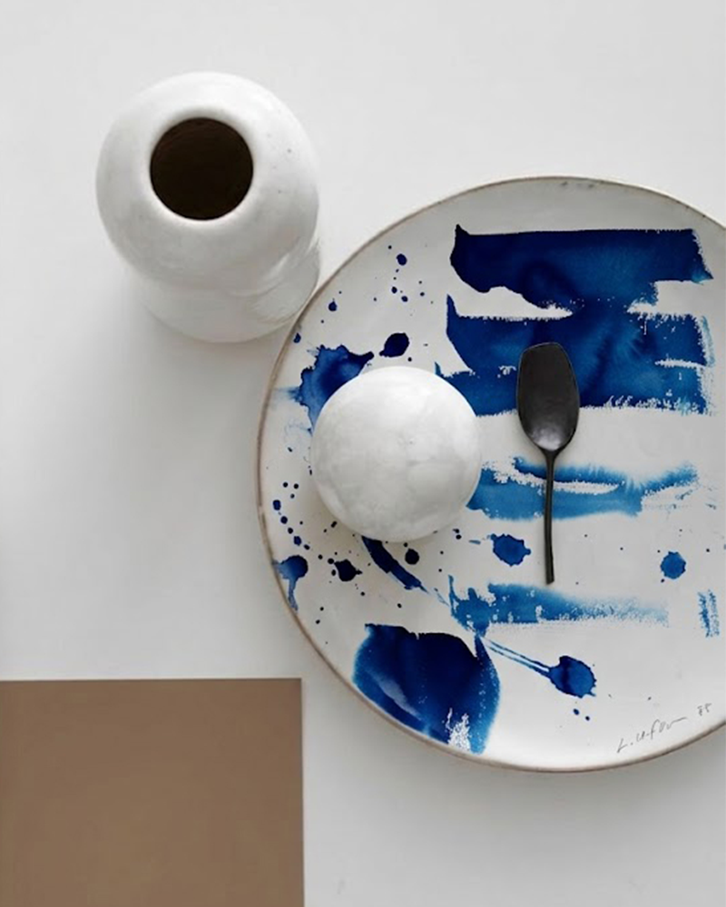 [테이블웨어] '점(Dot), 선(Line)' 시리즈 프리미엄 파인 다이닝 플레이트