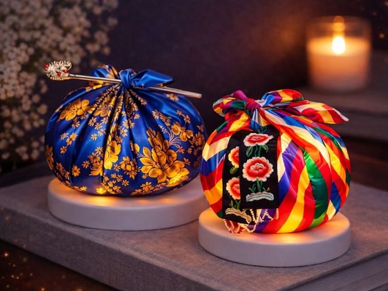 [리빙] 일광조명 콜라보 ‘보자기의 온기’ 아트 무드등