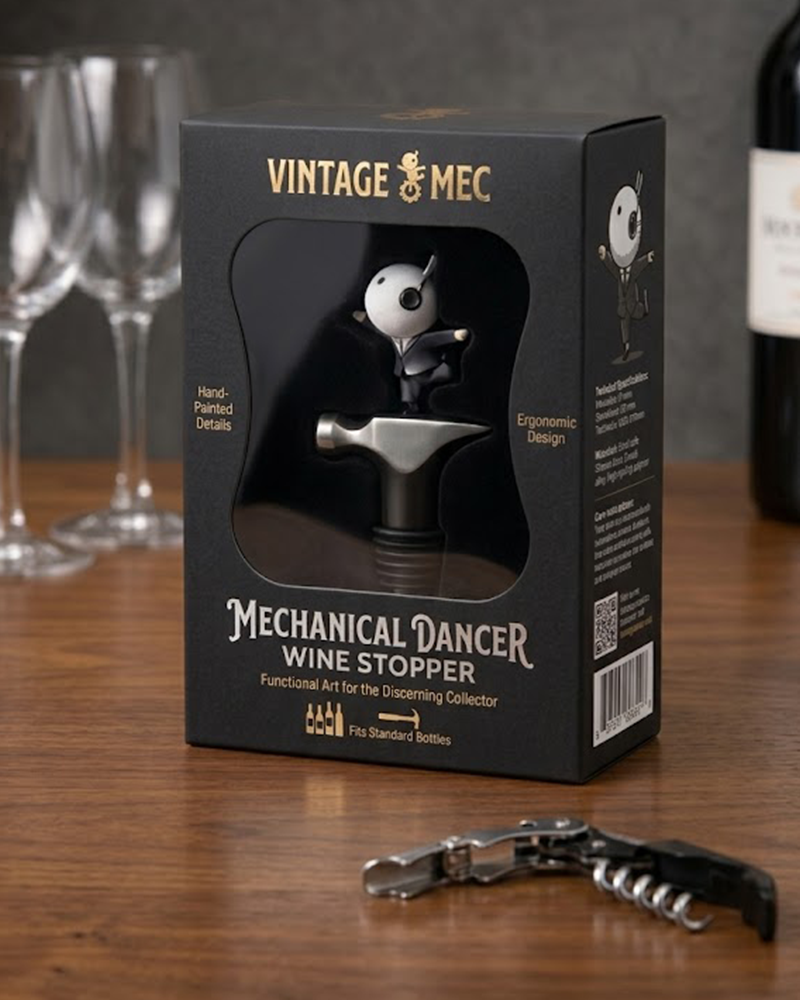 [주류] '사유의 한 잔' 피규어 위스키 보틀 스토퍼