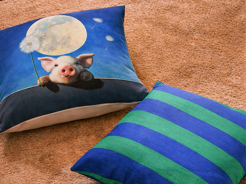 쿠션 · 블랭킷 · 러그