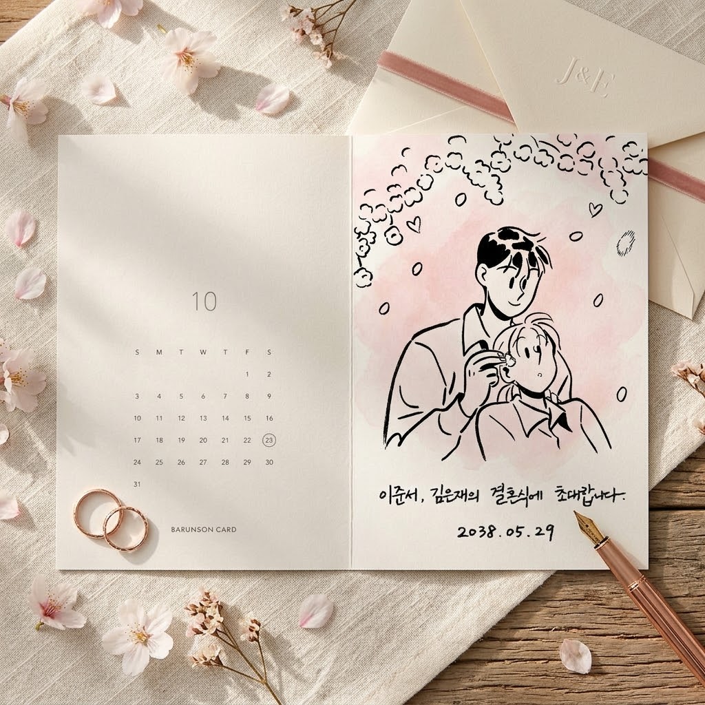 Wedding Invitation (청첩장) & 답례품