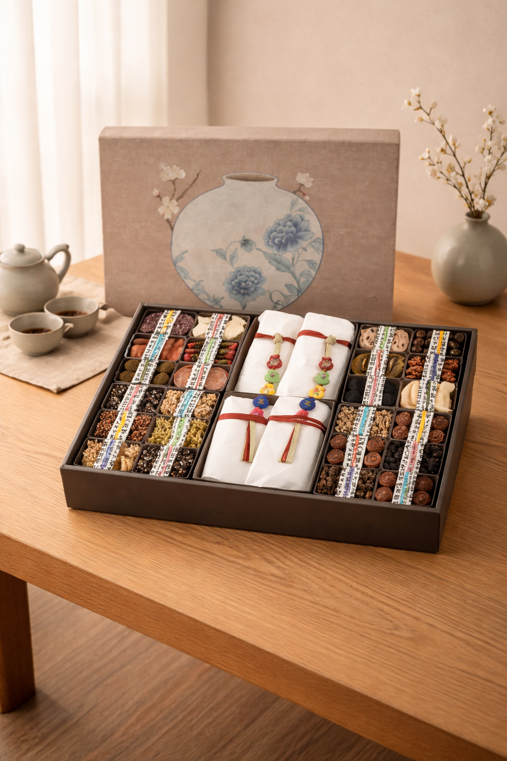 명절 선물세트 달항아리