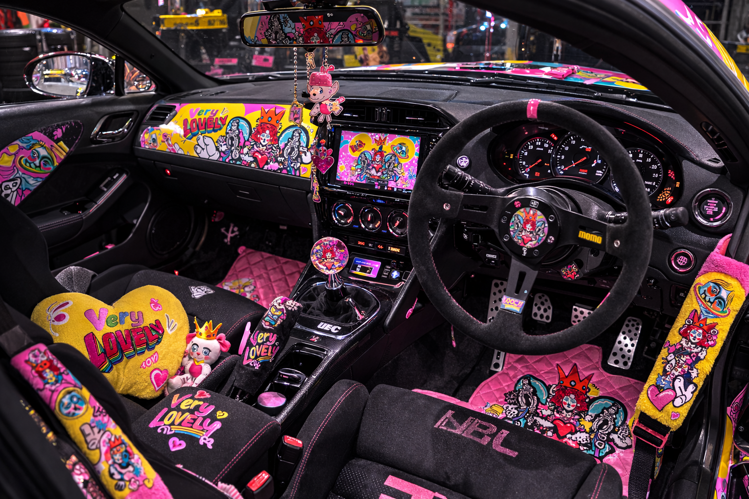 '아트 모빌리티' 래핑 킷 & 인테리어 패키지