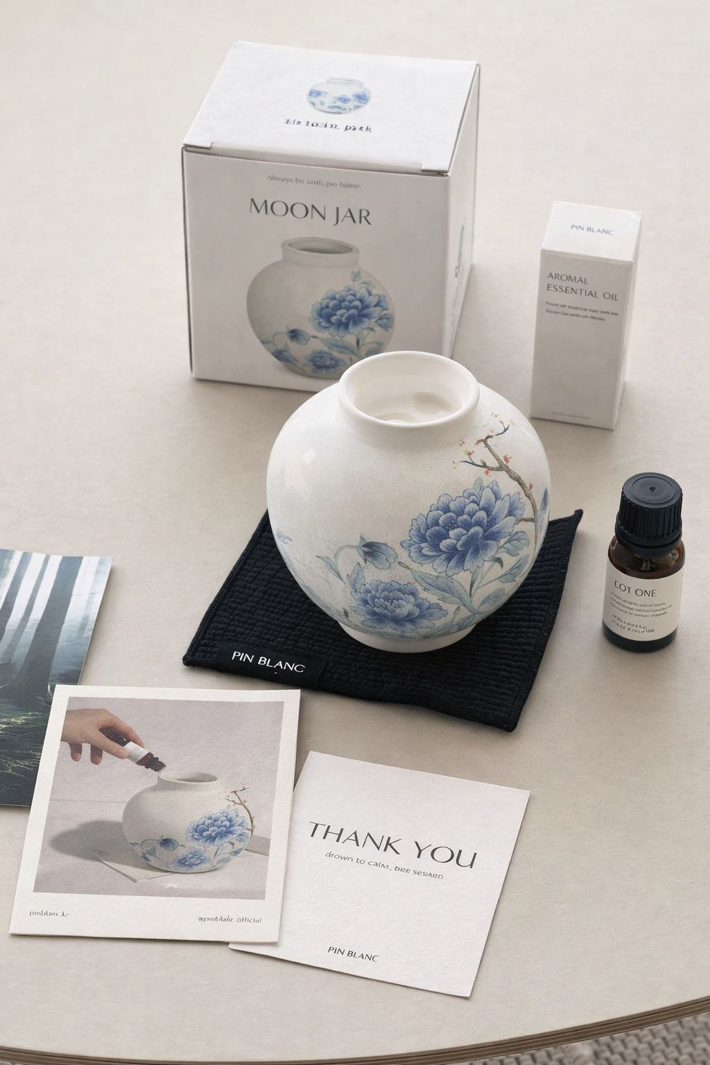 ‘복을 담는 항아리’ 티세트 & 오브제