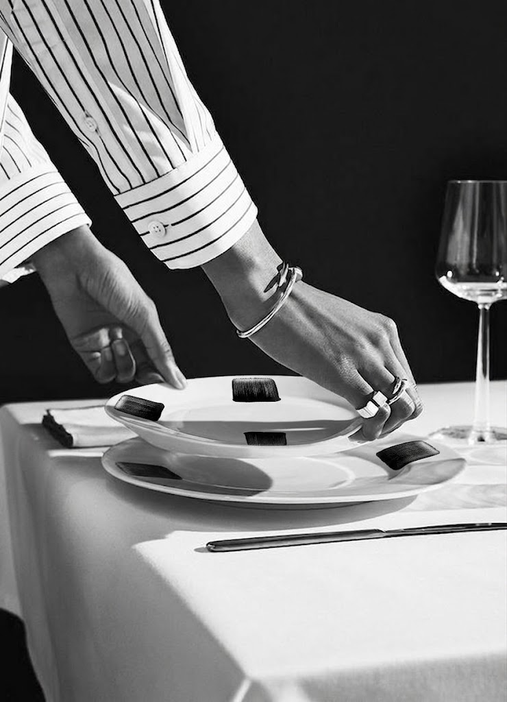 '점(Dot), 선(Line)' 시리즈 프리미엄 파인 다이닝 플레이트